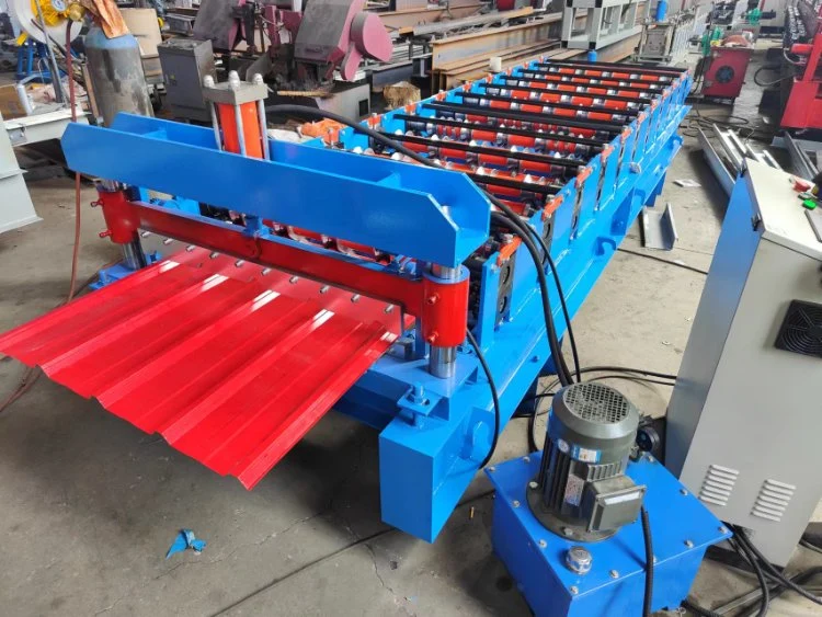 Ibr Trapezoid 840 Roofing Sheets Metal Panel Roll Forming Machine